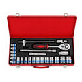 AIYI 24pc 1/2" Socket set and Metal Storage Case