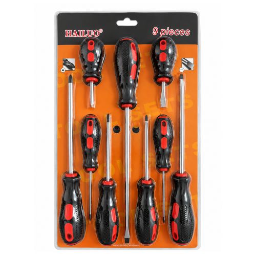 Hailuo 9pc Screwdriver set